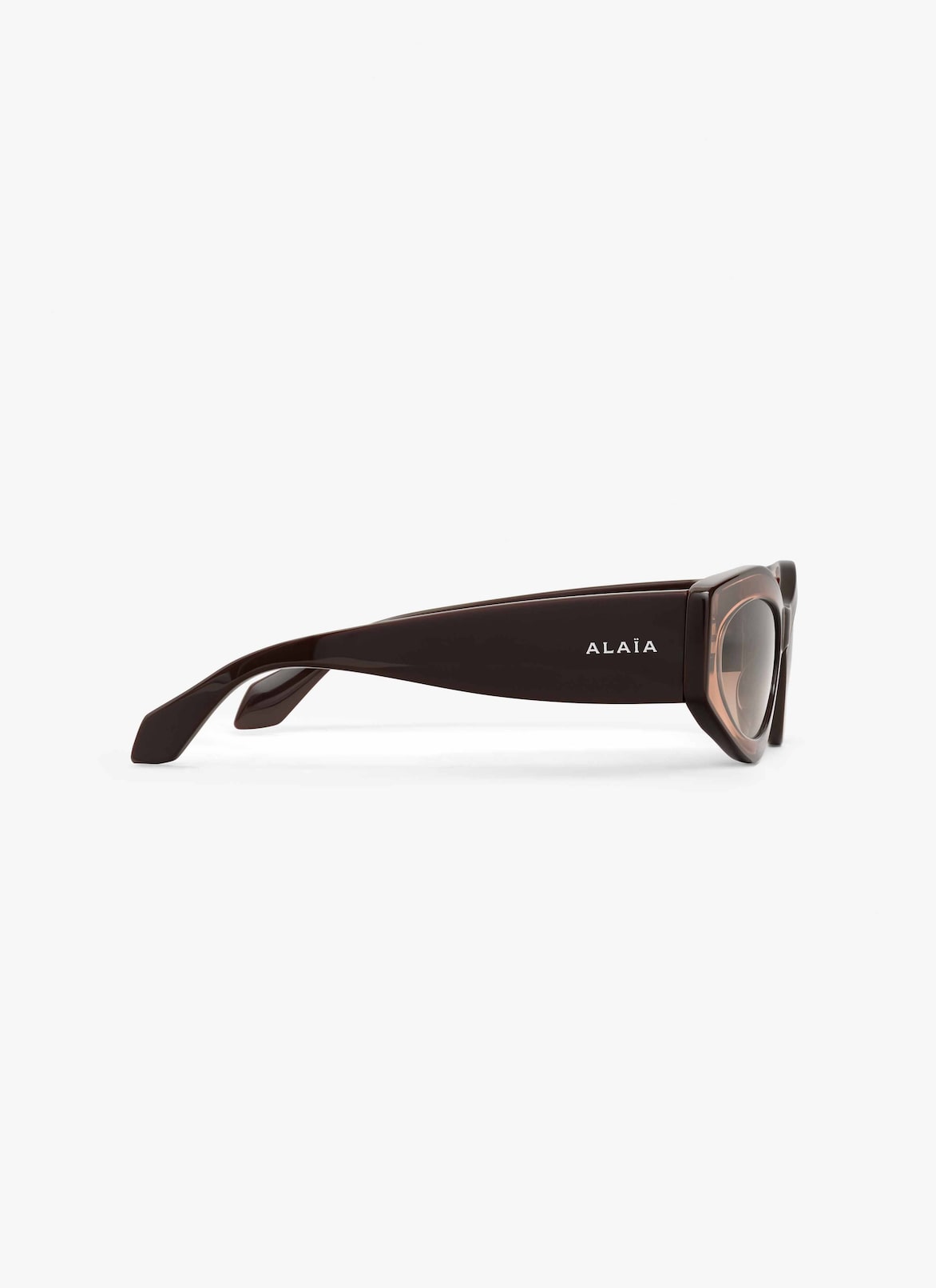 CAT EYES SUNGLASSES ALAÏA BROWN CAT EYES SUNGLASSES
